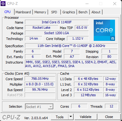 CPU-Z